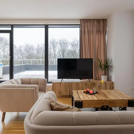 1-bedroom Penthouse With Underground Parking * Riga