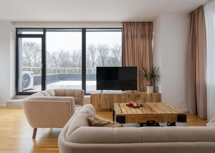 1-bedroom Penthouse With Underground Parking * Рига