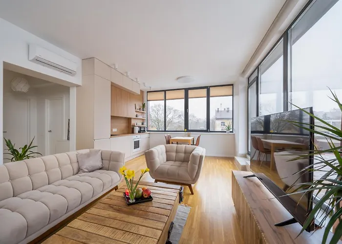 1-bedroom Penthouse With Underground Parking Apartment Riga