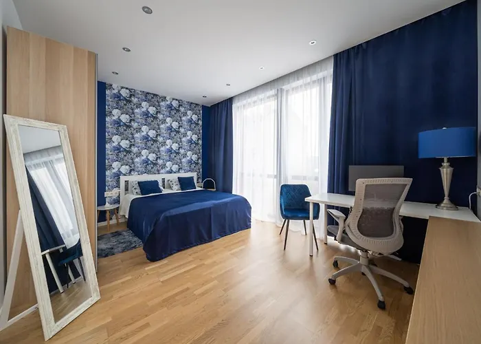 Apartment 1-bedroom Penthouse With Underground Parking Riga